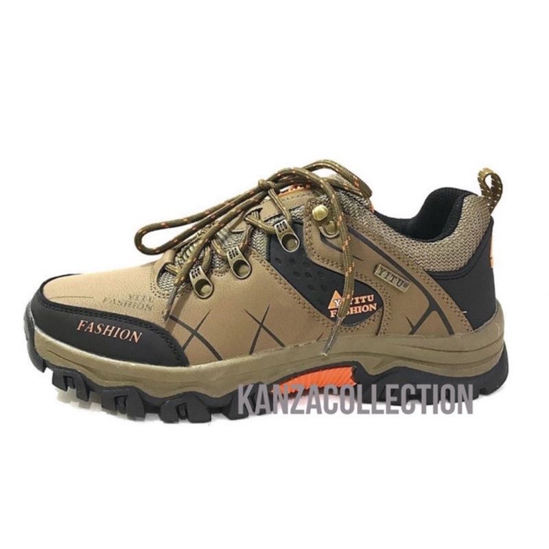 sepatu Hiking pria olahraga gunung outdoor waterproof