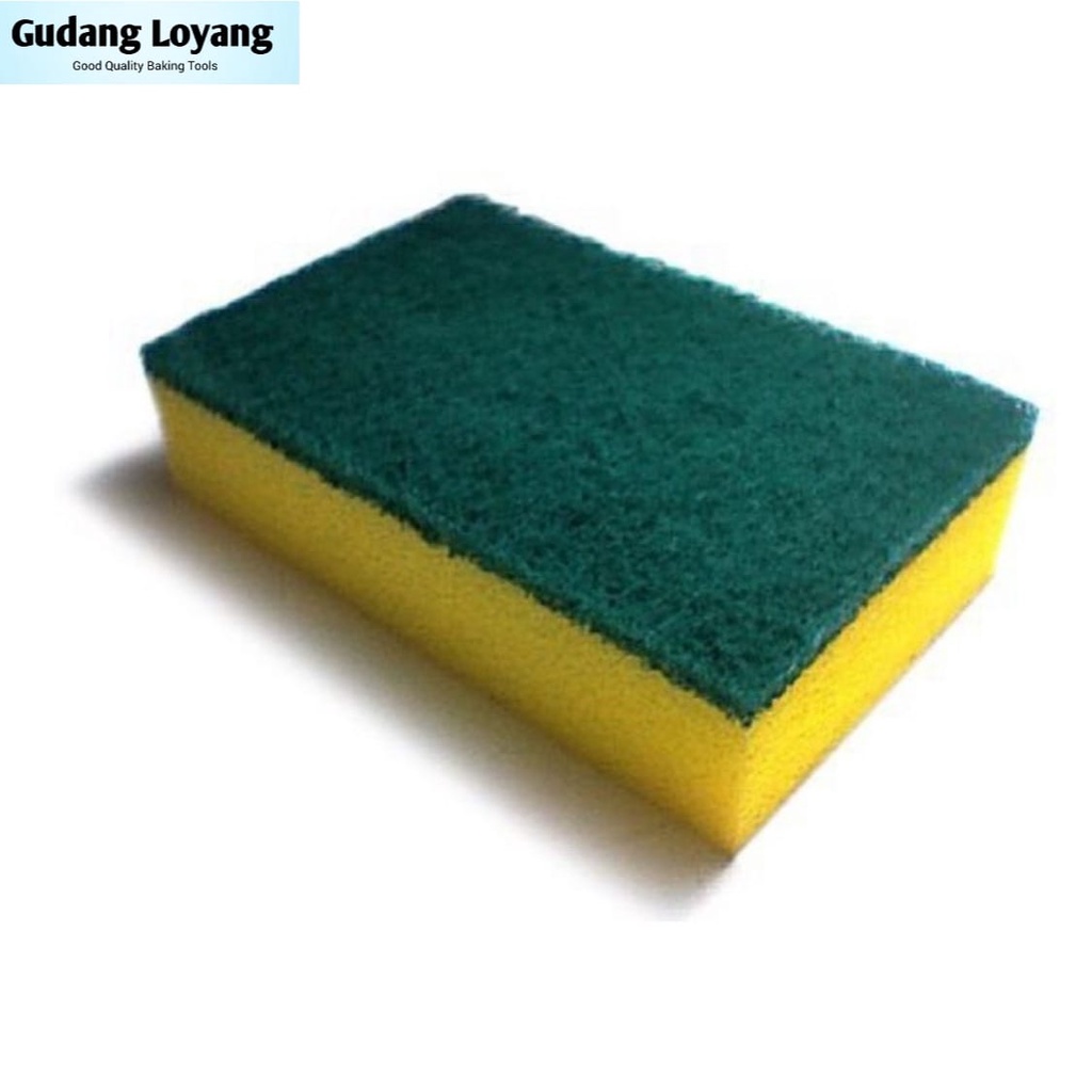 Sponge Cuci Piring Pembersih Alat Masak Sponge Kuning