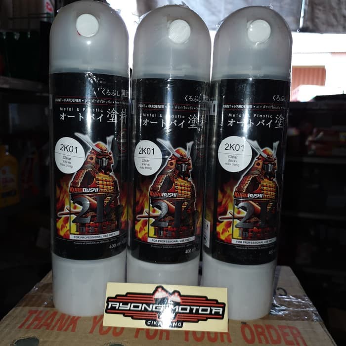 

Perawatan Kendaraan Samurai Paint Clear 2K01 Radjawali