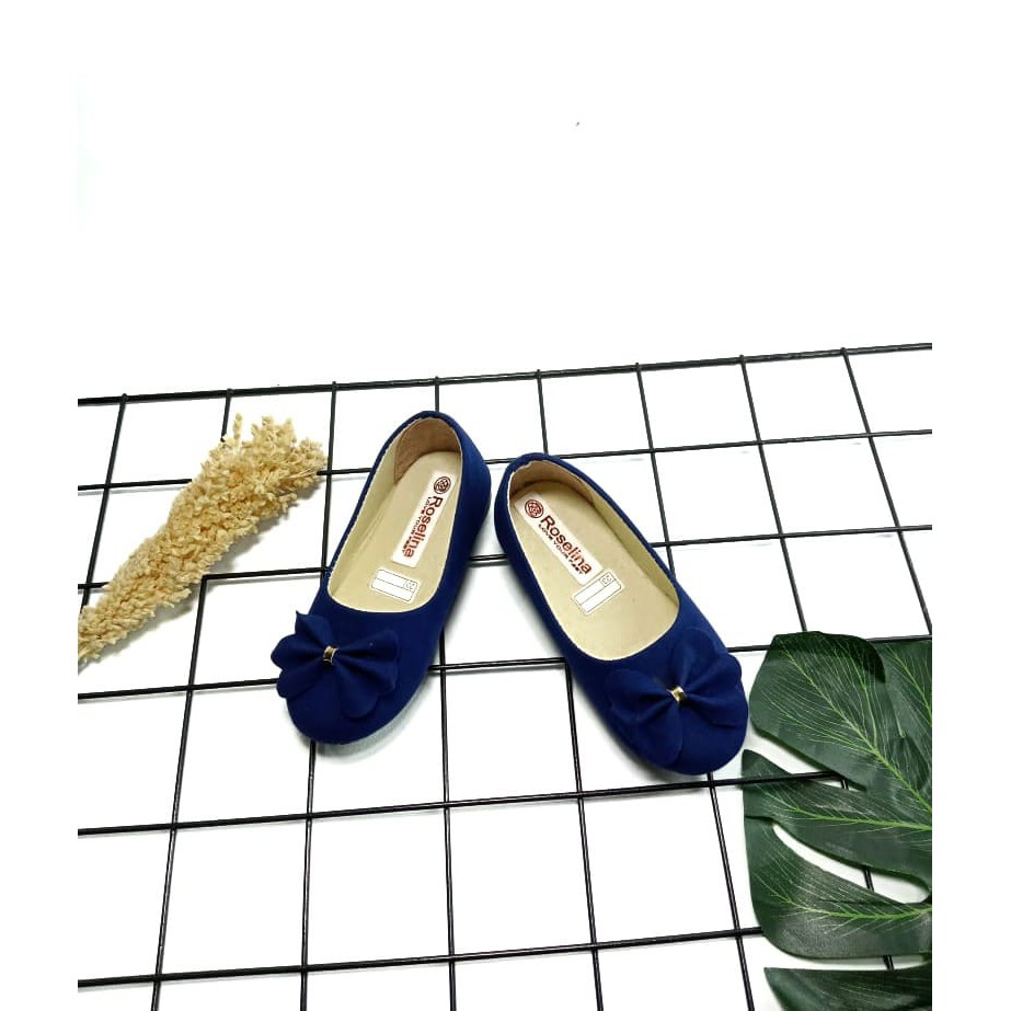 Sepatu Anak Perempuan Flatshoes Pita Sepatu Anak Balet Simpel Elegan Size 22-35 Termurah