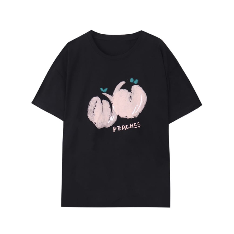 kaos oversize wanita / peachss