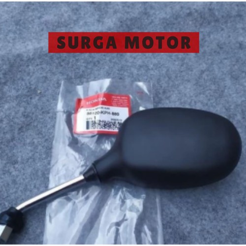 Kaca Spion Kiri Honda Kharisma Karisma 88120-KPH-880 hitam ori original AHM Honda