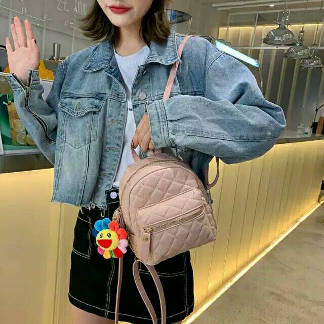 TAS IMPORT CANTIK DAN MURAH-TAS MINI RANSEL WANITA CANTIK