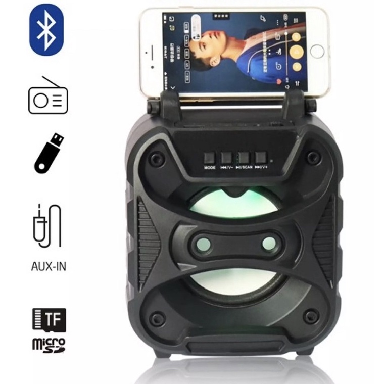 JL 1933 Speaker Bluetooth Tenteng Support BT/ USB/ TF/ TWS/ FM