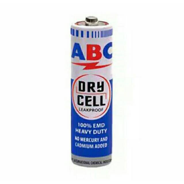 Baterai Batere Battery ABC Biru AA A2 1 Pcs