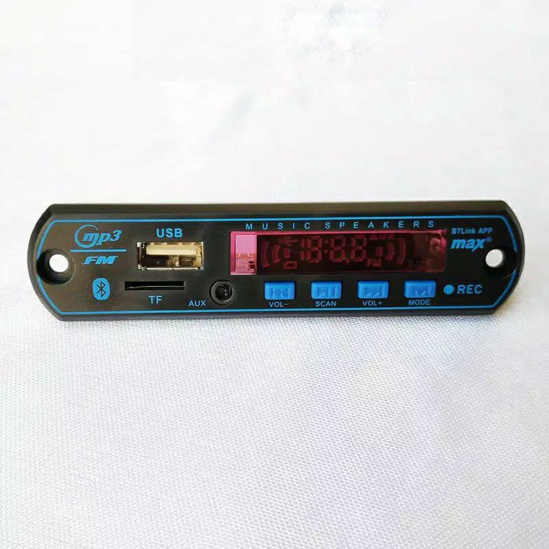 APP MODUL DECODER MP3 PLAYER USB TF BLUETOOTH FM RADIO 12V KIT MODUL PAPAN MODUL DECODER MP3