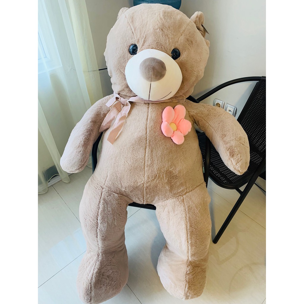 Boneka Teddy Bear (Beruang) Jumbo Tinggi 1Meter ( 100% Import )