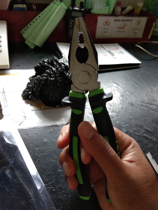 Tang Kombinasi 8 Inch Tekiro - Black Series