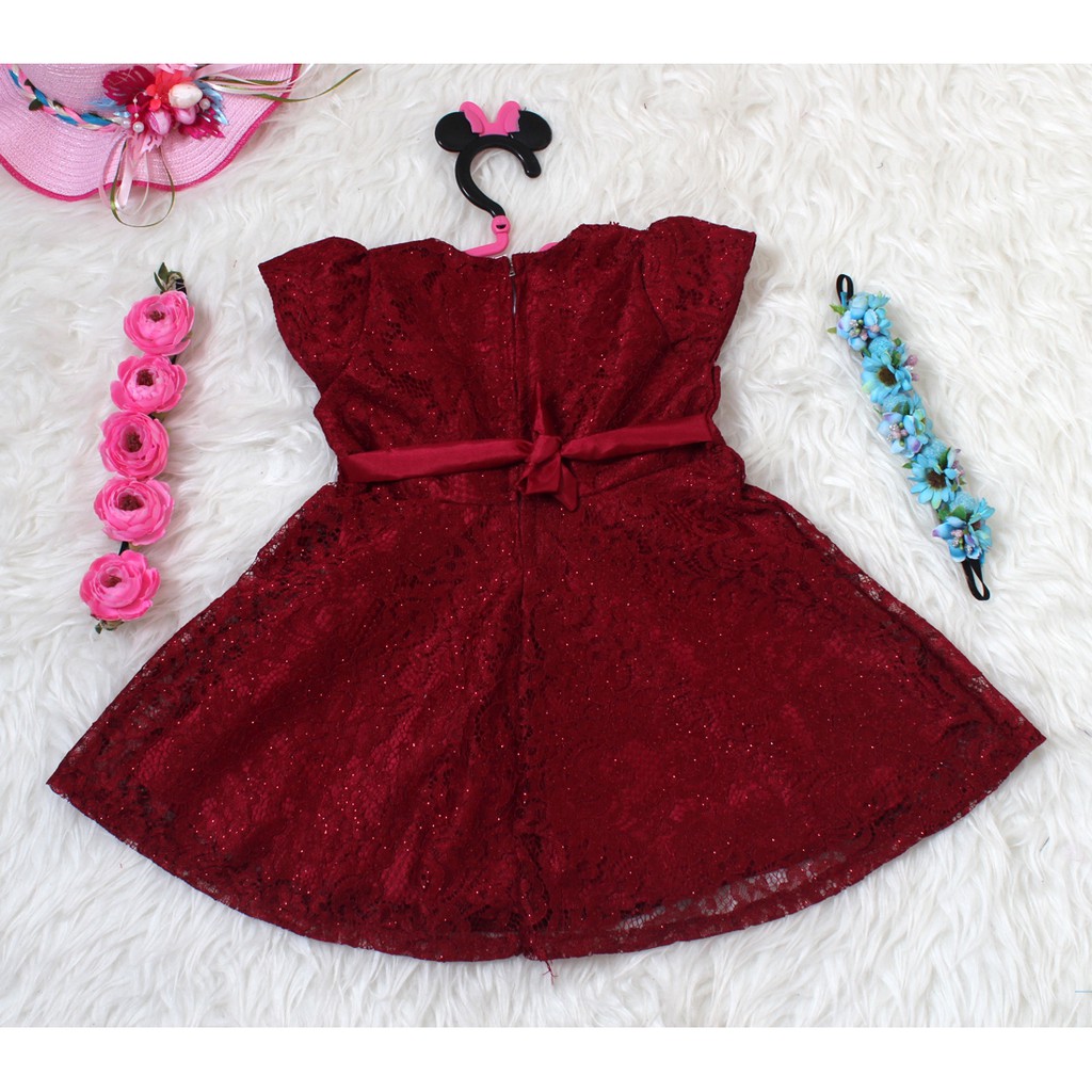 Dress Kids Duma/Kebaya Anak Motif Bunga/Baju Dress Import Terbaru/Cantik/Baju Bayi Pesta