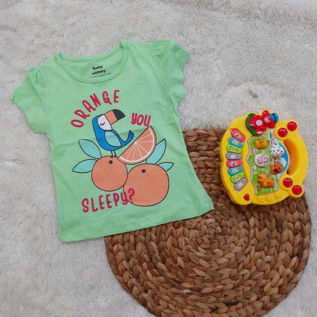  Baby  Victory  Grosir  Kaos  Anak  Lusinan Size 1y 2y 3y 4y 
