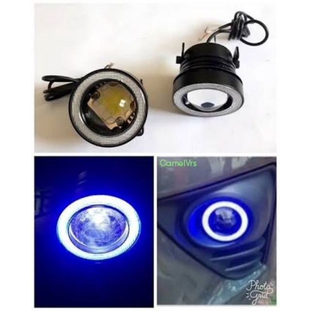 Lampu kabut/FogLamp Angel Eyes LED 3,5inch Rush/Terios/All New Avanza
