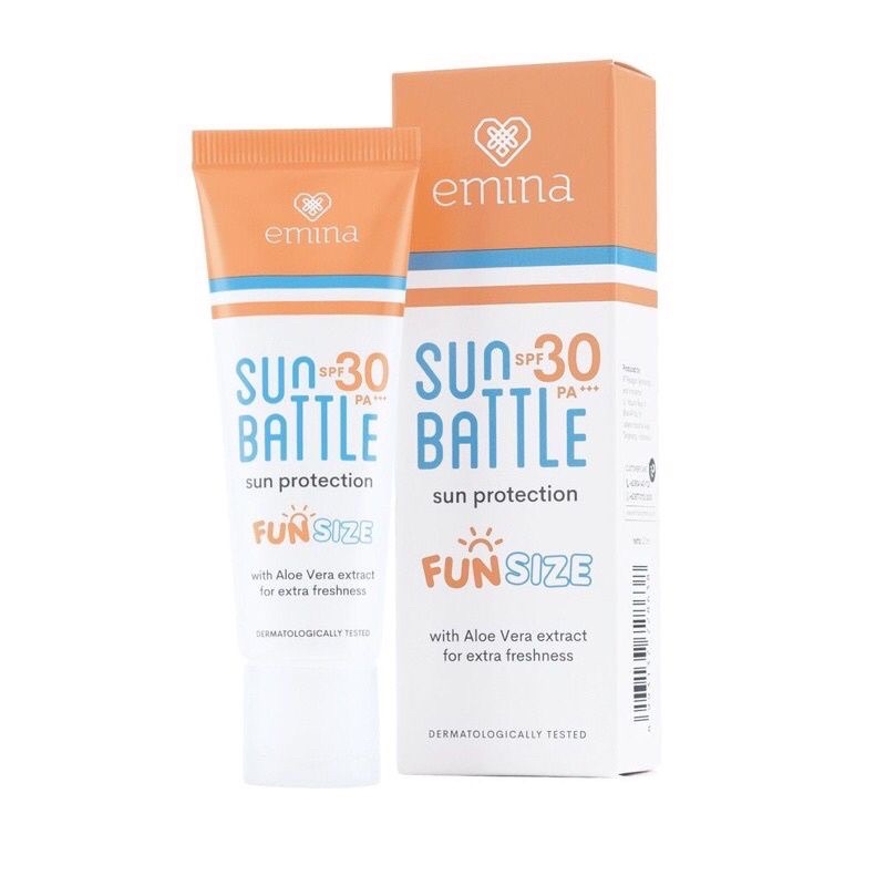 Emina Sun Battle SPF 30 PA+++  Sun Protection Fun Size 23 ml