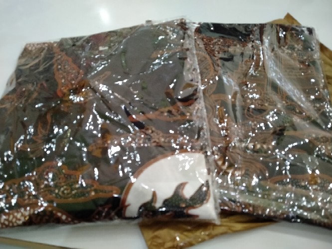 Setelan Kemeja Batik Dan Celana Sarung Lengan Panjang ,pendek Batik Solo Modern