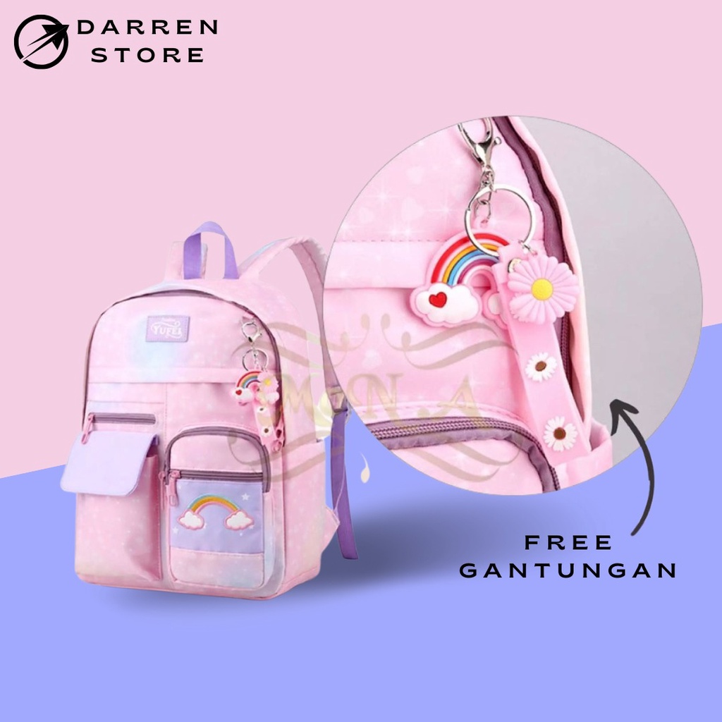 Tas Sekolah Anak Perempuan SD DS-R8002 Tas Anak Perempuan SD