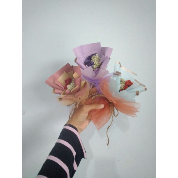 Buket Edelweis/Buket Bunga Edelweis