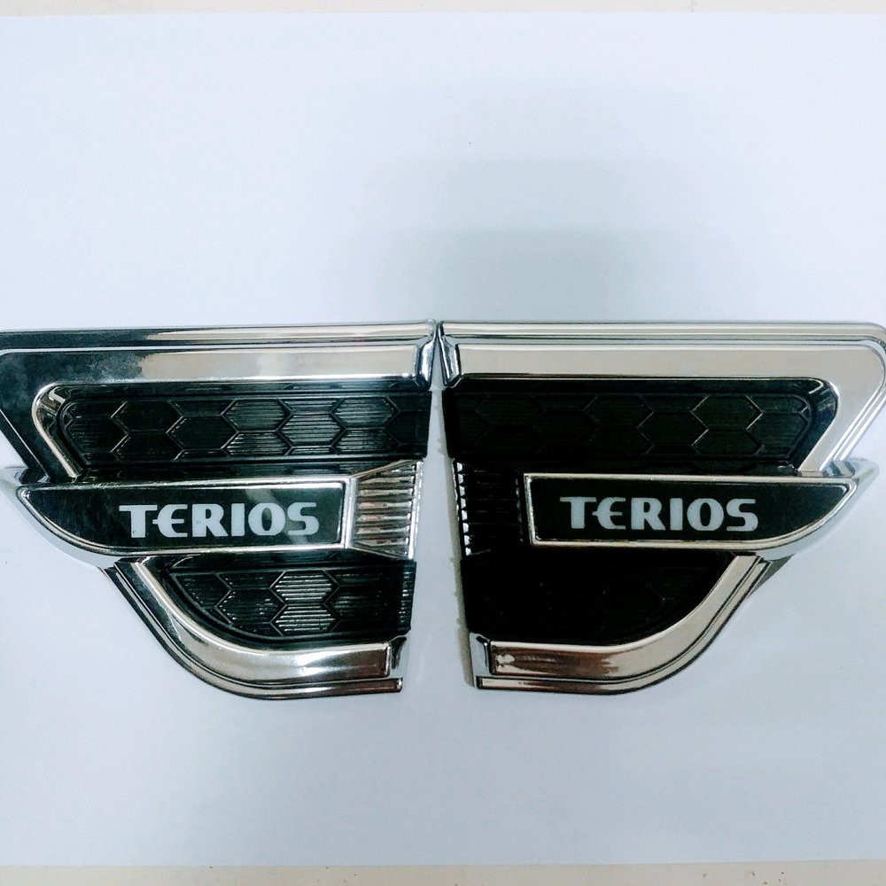 side ventilator emblem air flow samping MOBIL  logo daihatsu terios