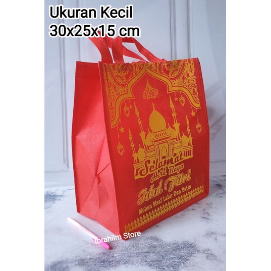 (ISI 12PCS / KECIL) TERMURAH TERLARIS TAS PARSEL LEBARAN IDUL FITRI KECIL UKURAN 35x25x15 cm / TAS PARSEL LEBARAN IDUL FITRI TEBAL DAN MURAH / TAS PARSEL LEBARAN MURAH