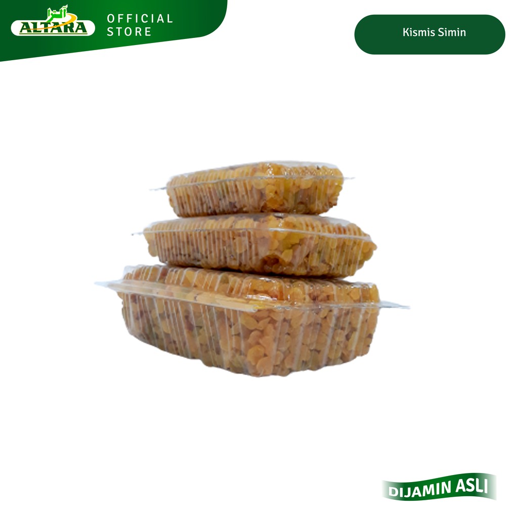 

ALTARA - Kismis Simin Abu Taj / Mutiara Manis / Anggur Kristal / Kismis Simin Golden 250gr - 500gr - 1kg