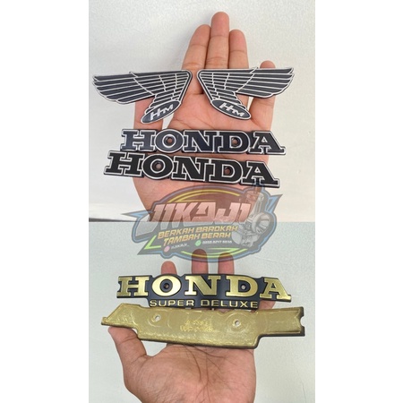 emblem tangki honda gl100 honda gl125 badge honda gl100 honda gl125