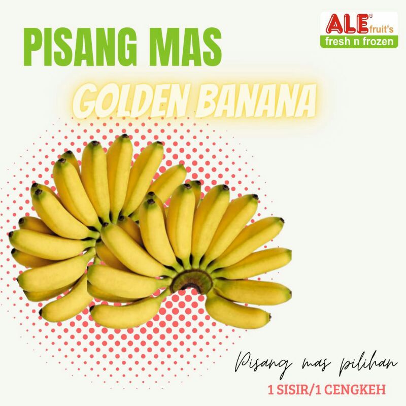 

Pisang mas, pisang mas super, golden banana