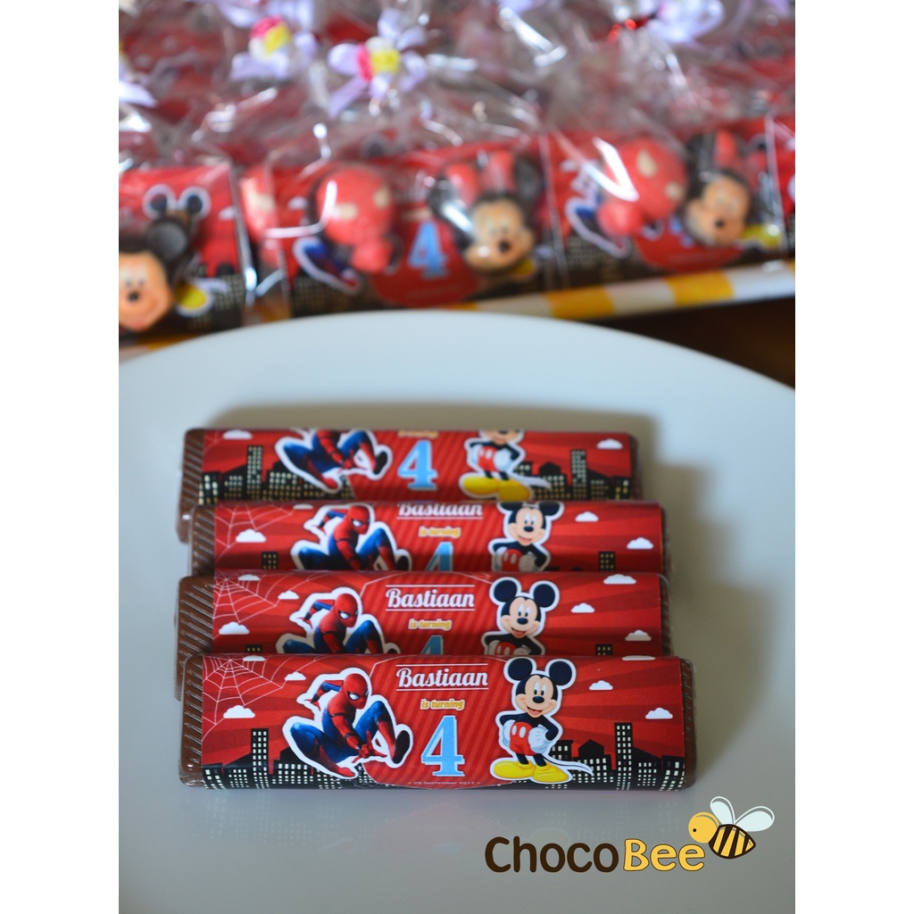 

Coklat Bar Custom / Coklat Praline / coklat karakter / hampers coklat / cokelat karakter / cokelat praline