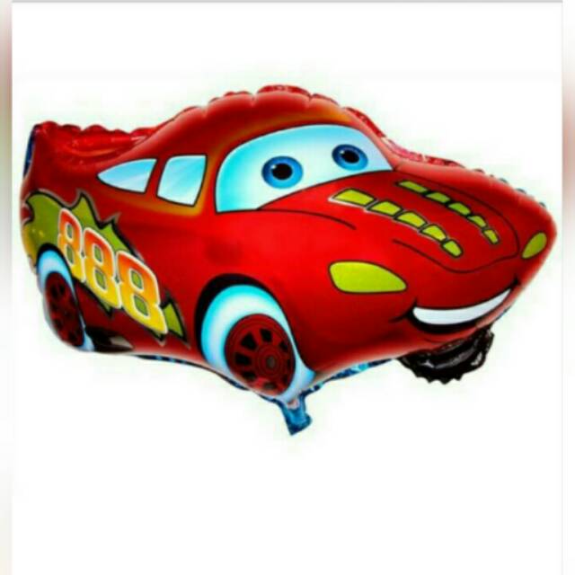 BALON FOIL CARS MERAH