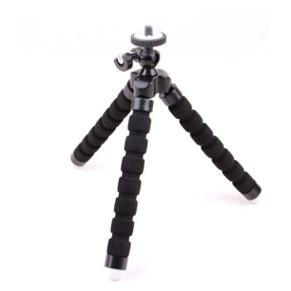 [SELFIYUK] - Mini Tripod Octopus for Action Camera - XTK75 - Black