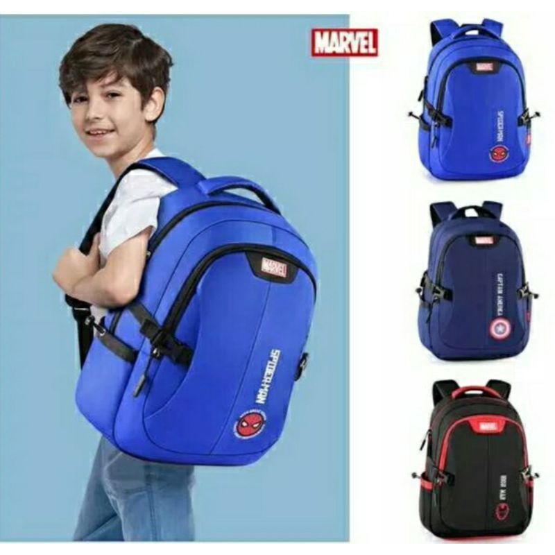 Tas Ransel Anak Sekolah Sd Tk Kapten Hero Tas Sekolah Anak Laki-Laki