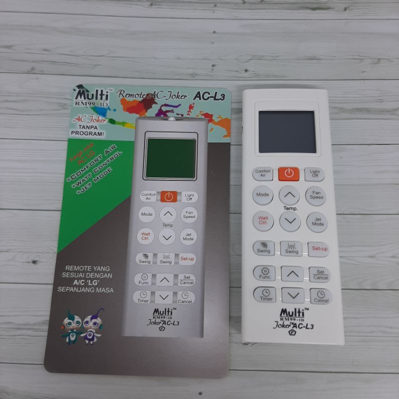 MULTI REMOTE REMOT AC LG DUAL INVERTER AKB74955604