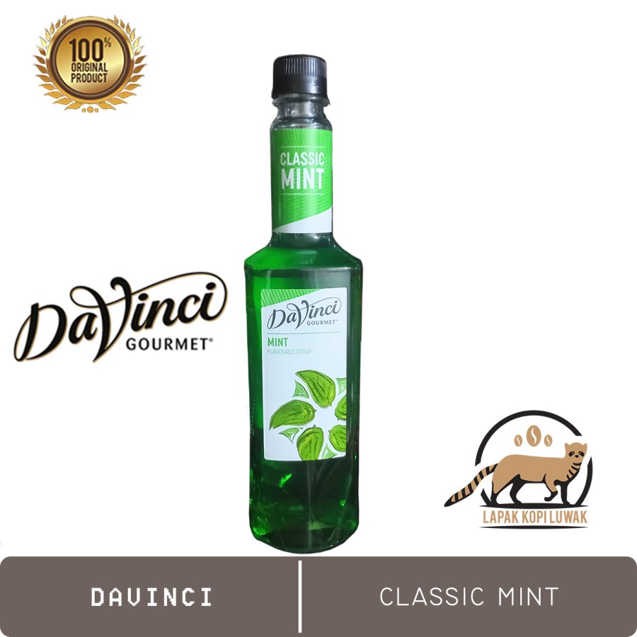 

Davinci Syrup rasa Mint