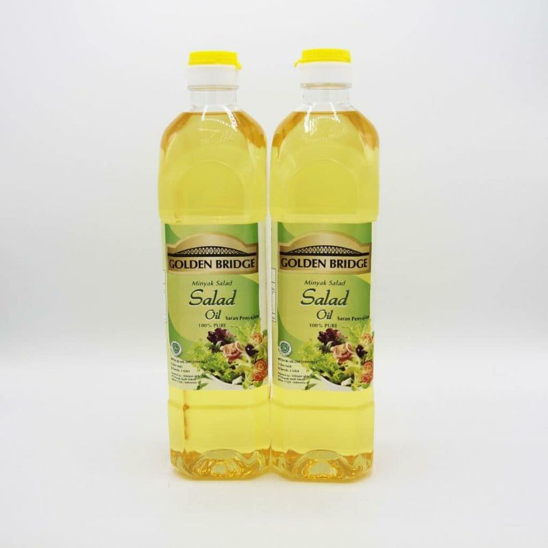 Jual Minyak Salad Tumis Mpasi Minyak Sehat Salad Oil Golden Brigde 1liter Indonesia Shopee Indonesia