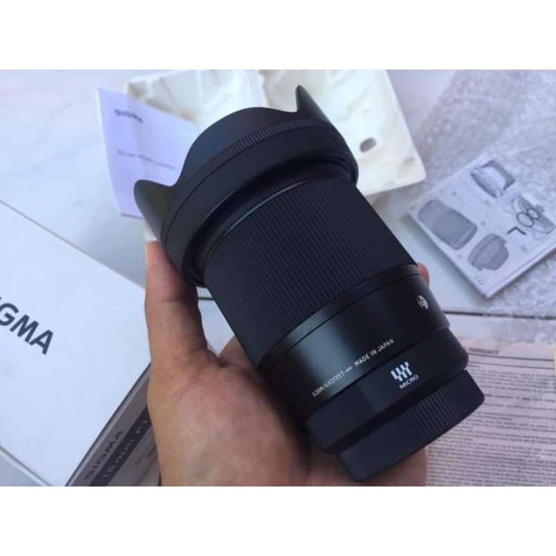 Lensa Fix Sigma 16mm f1.4 MFT Lumix Olympus Micro Four Third AF F/1.4