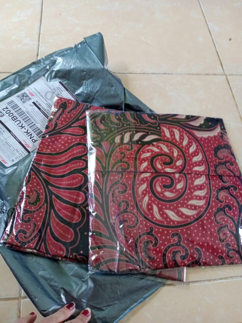 Dress Batik Couple Sania Ruffle Ori Ndoro Jowi Dnt Yumna