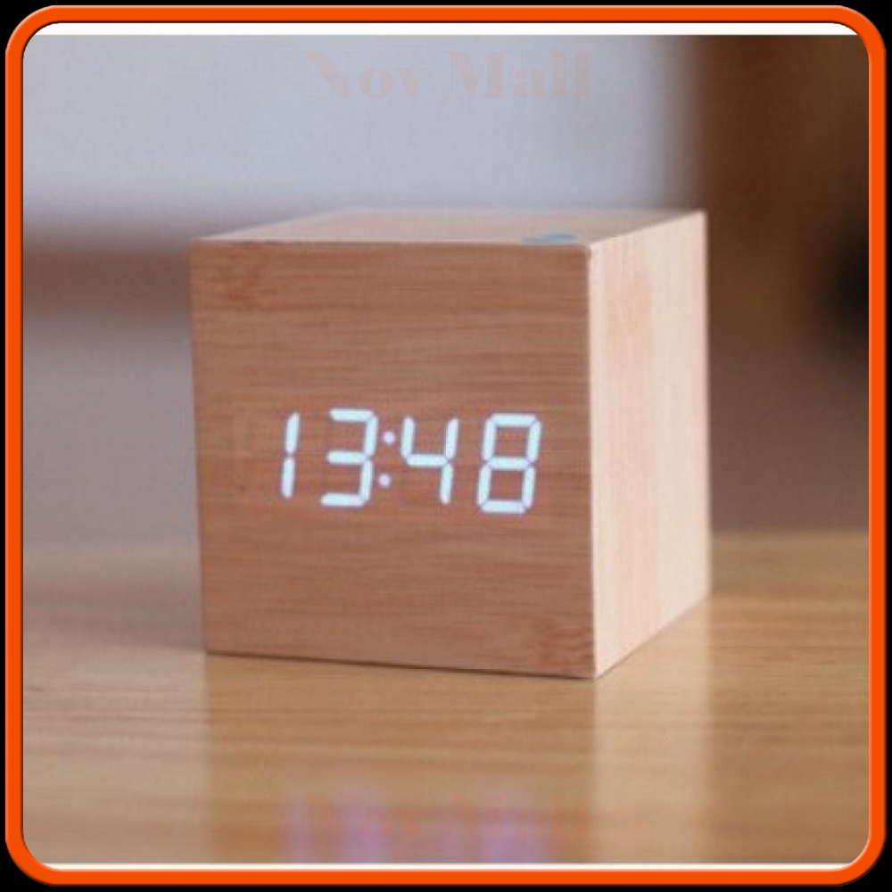 Jam Digital LED Kayu - JK-808