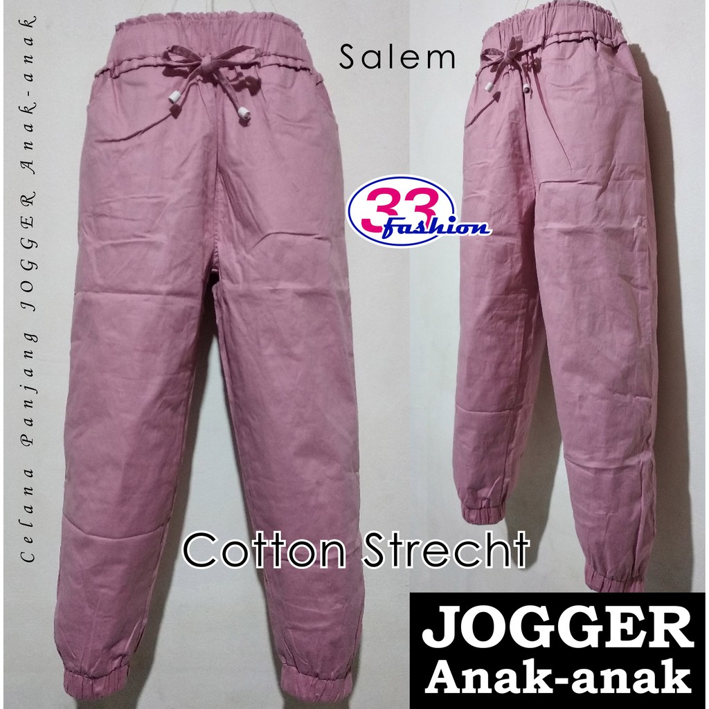 Celana JOGGER Panjang Anak Perempuan Cewek Laki Laki Celana JOGGER Panjang Anak Perempuan Cewek Laki Laki