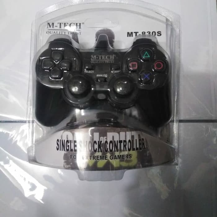 Game Pad Single Hitam Joystick M tech