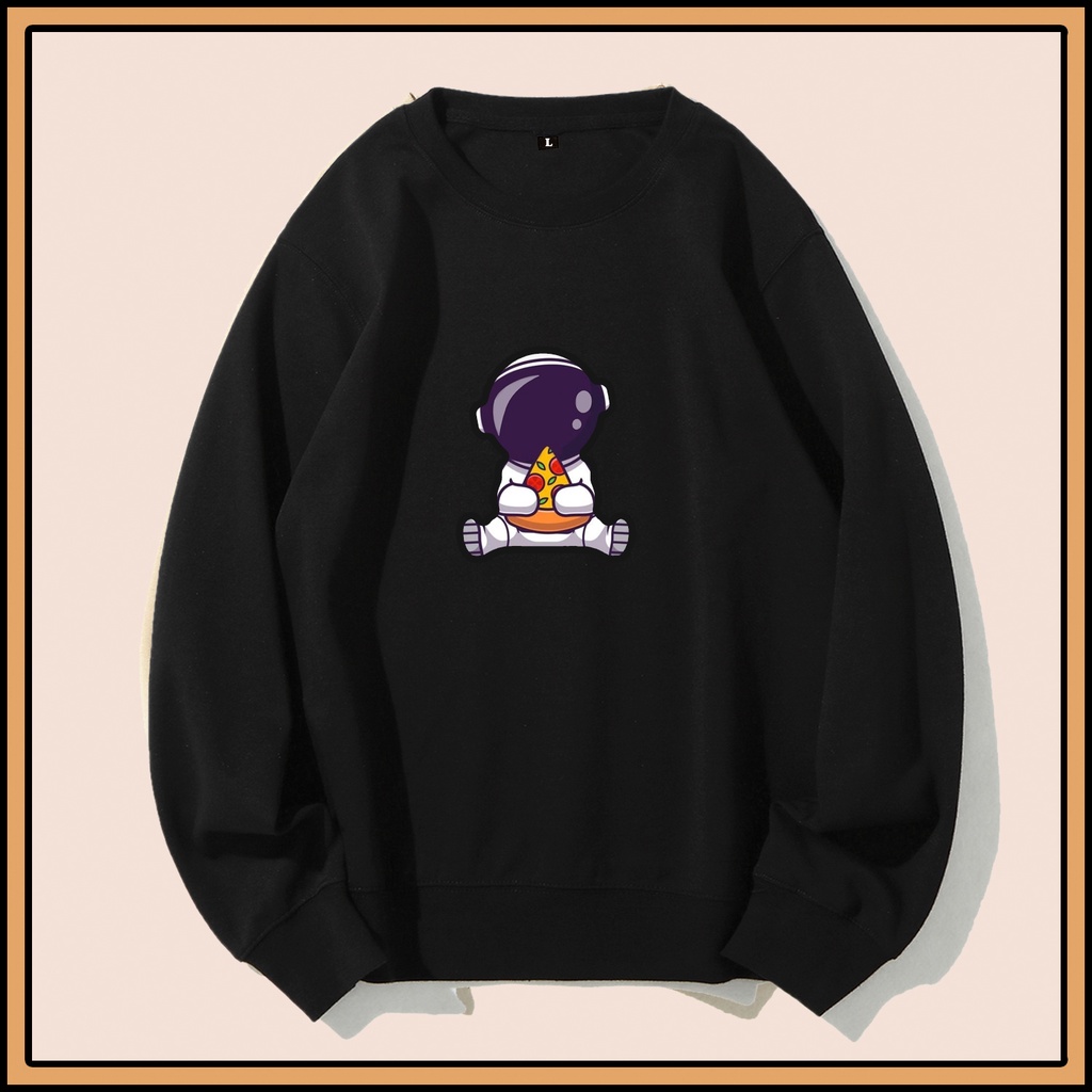 CALVIERO SHOP - BAJU SWEATER WANITA ATASAN ASTRO PIZZA SWEATER DEWASA BRAND ANIME SWEATER HODDIE FASHION CITAYEM SCBD FASHION WEEK FASHION VIRAL TIKTOK