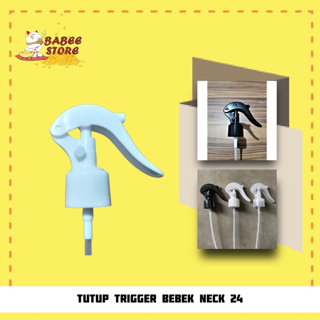 BABEE - TUTUP TRIGGER BEBEK NECK 24 / TUTUP BOTOL TRIGGER / TUTUP SEMPROT / MINI TRIGGER