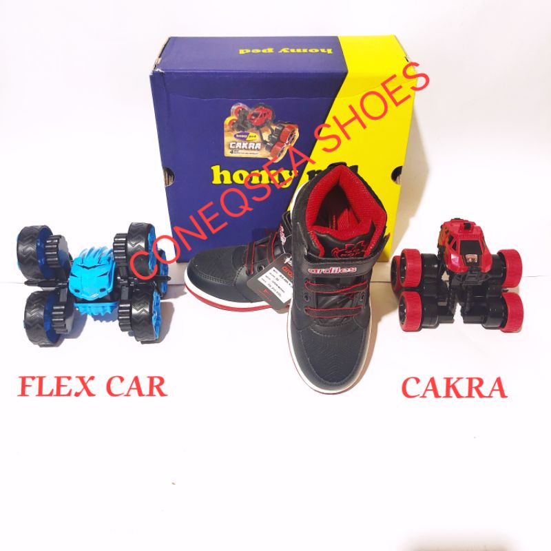 SEPATU SEKOLAH ANAK ARDILES BERHADIAH MOBIL REMOT CONTROL RC CAKRA