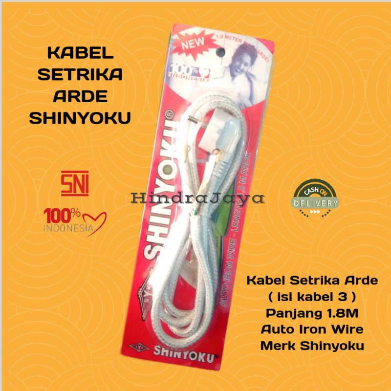 Kabel Setrika SHINYOKU