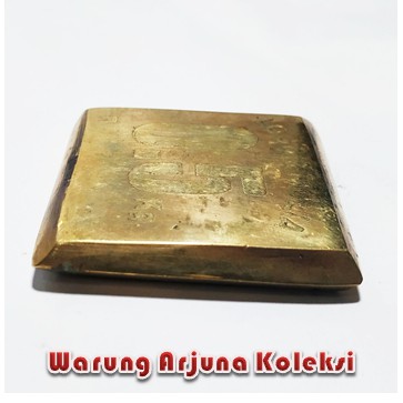 Replika Emas Batangan Logam Mulia LM London 24K bahan Kuningan