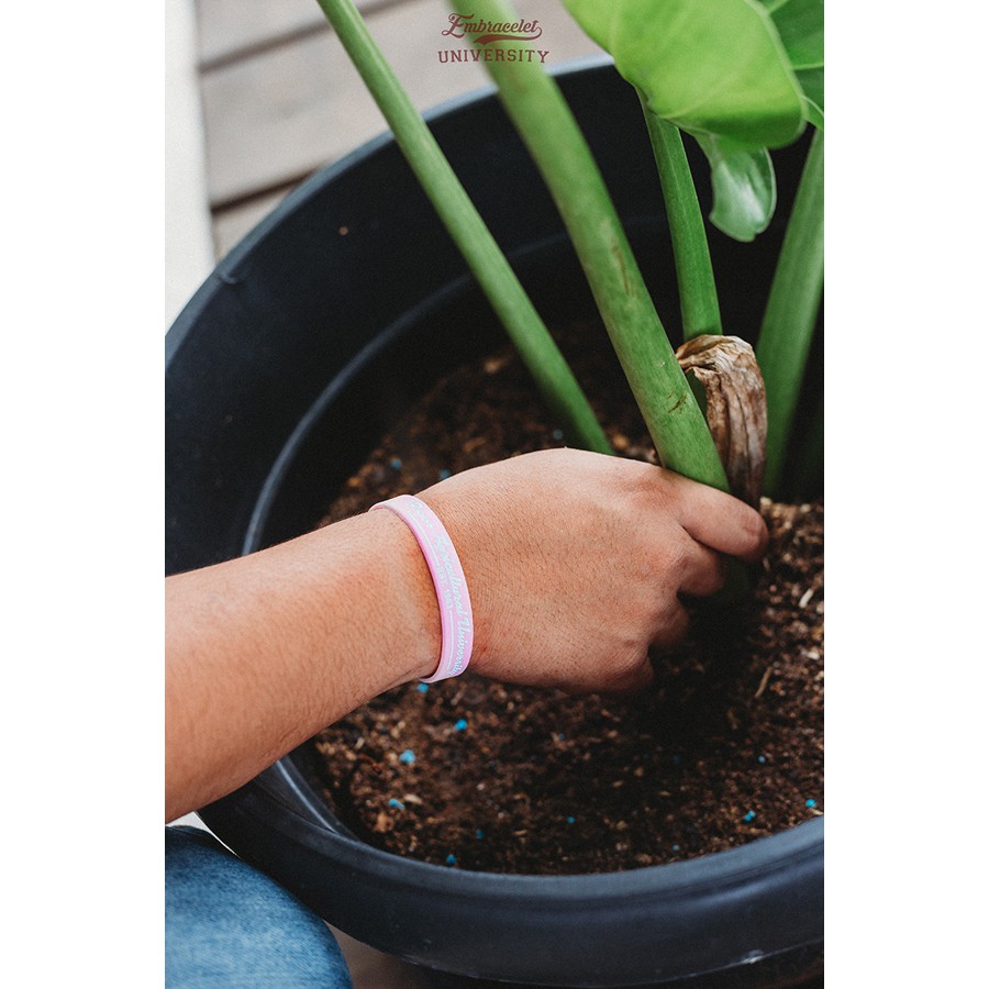 IPB - Institut Pertanian Bogor - Pink | Gelang Karet Silicone | Gelang Fashion | Wristband | Bracele