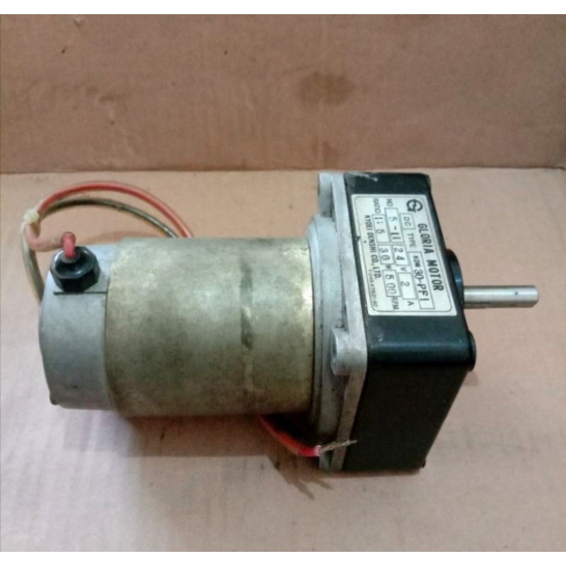 Dc Motor Gearbok 24V HLORIA MOTOR