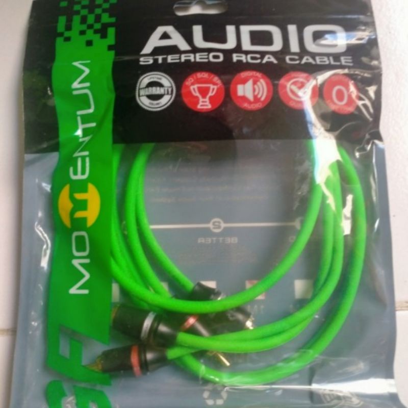 KABEL RCA PANJANG 1 METER KABEL AUDIO KABEL KONEKTOR