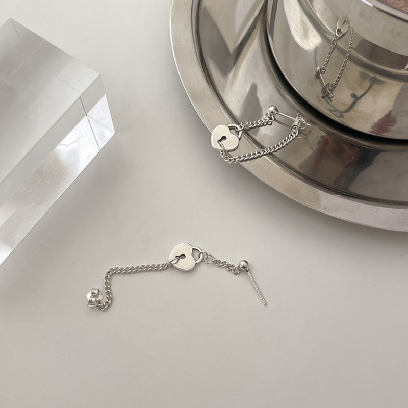 Love Chain Earrings Accessories Korea Temperament