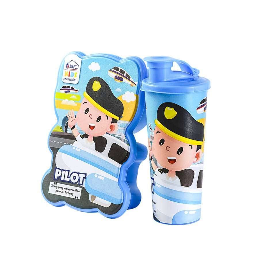 Souvenir Anak Tempat Makan dan Minum Anak Set Lazio Value pack kids Profesional