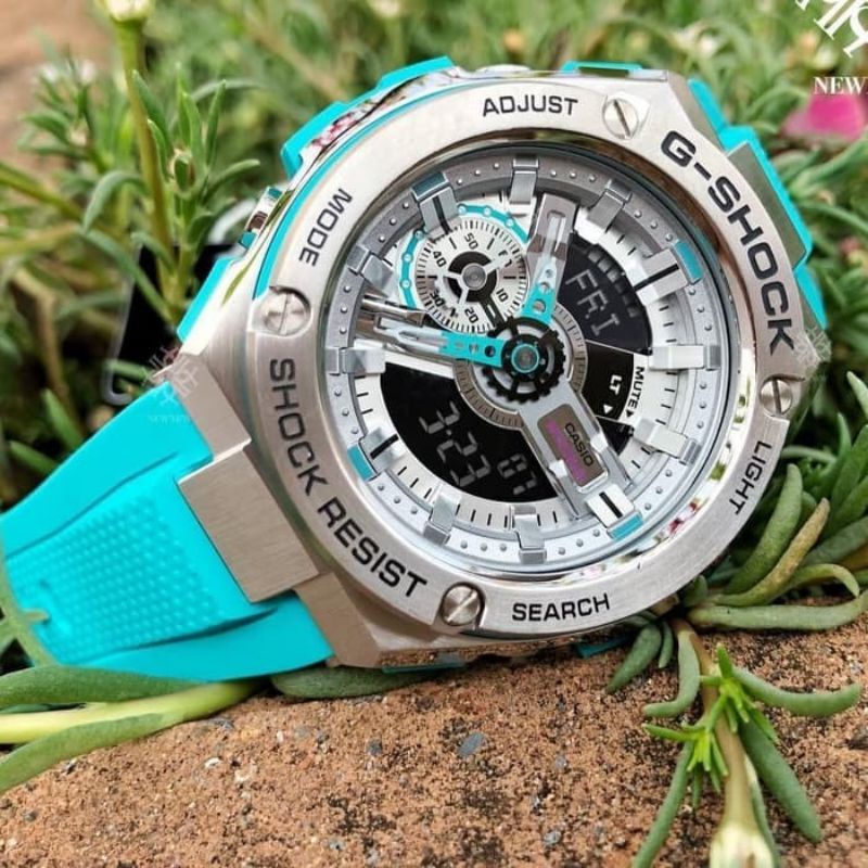 Jam Tangan Pria Merk G-Shock Type GST-410 Tosca Original Bm Free Box