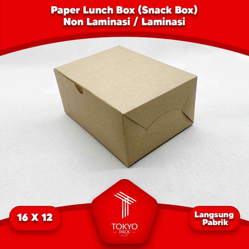 Jual KATERING BOX TEBAL 325 GSM /KOTAK NASI KRAFT/KATERING BOX/DUS NASI ...