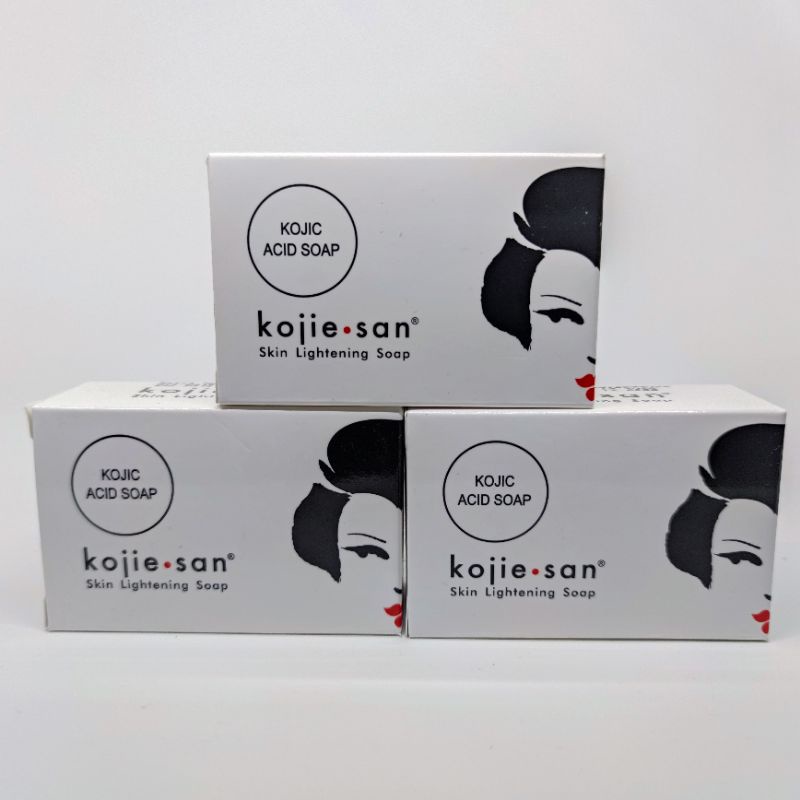 Kojie San 3er-Pack Hautaufhellungsseife – Mit Kojisäure & Kokosöl, Je 2 Riegel à 135g Für Gesicht & Körper