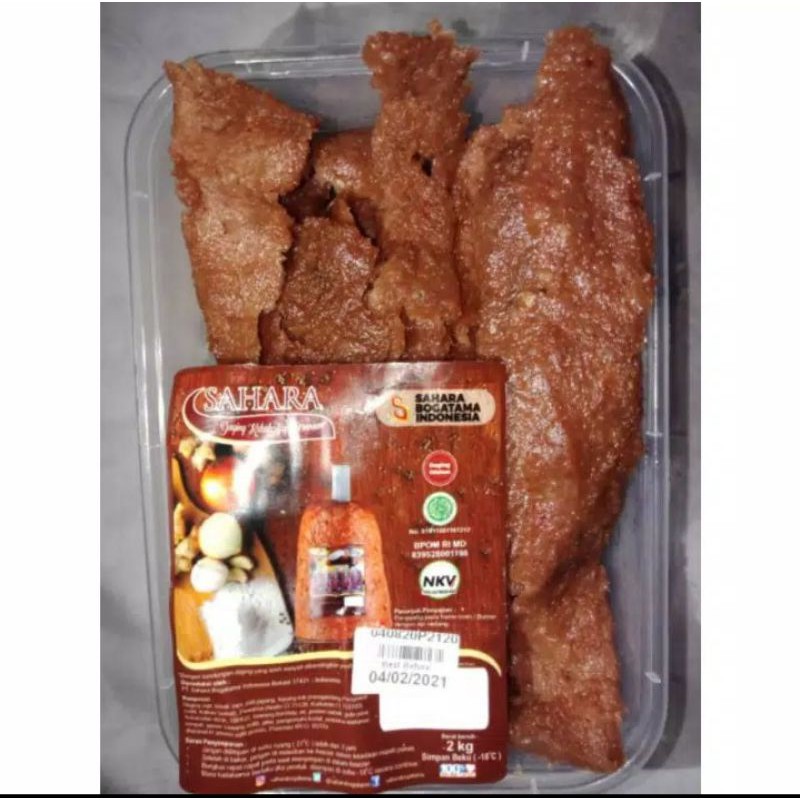 DAGING IRIS MEREK SAHARA PREMIUM 1KG (ASLI)